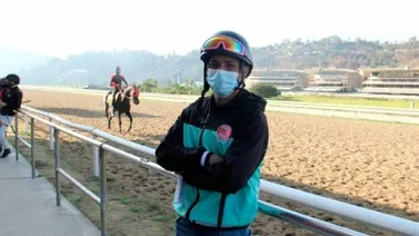 Jhonatan Aray nuevamente es suspendido del hipódromo La Rinconada