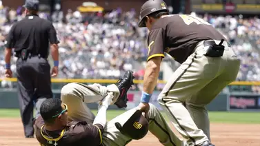 Manny Machado sufre una lesión en su tobillo Manny Machado sufre una lesión en su tobillo