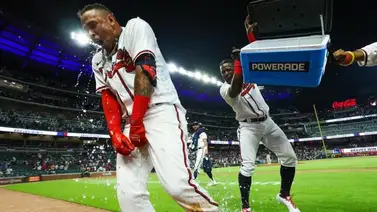 Orlando Arcia resuelve la ofensiva de los Bravos de Atlanta Orlando Arcia resuelve la ofensiva de los Bravos de Atlanta