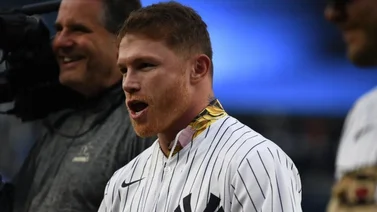 Vea aquí la visita de "Canelo" Álvarez al Yankee Stadium (+Video)