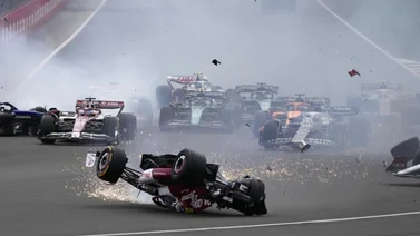 ¡Aparatoso accidente en la Fórmula 1!