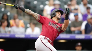 MLB: David Peralta escala en lista de jonroneros de los Cascabeles (+VIDEO)
