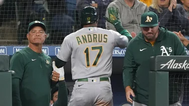 MLB: Elvis Andrus se la desaparece al Cy Young de la Americana (+VIDEO)