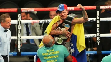 ¡Oficial! Roger Gutiérrez defenderá su cinturón en Florida