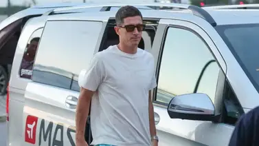 Robert Lewandowski asiste a los examenes médicos Robert Lewandowski asiste a los examenes médicos