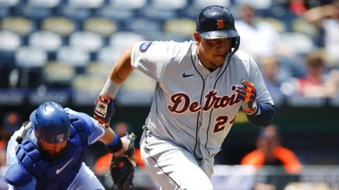 MLB: Miguel Cabrera muestra sus dotes de estafador (+VIDEO)