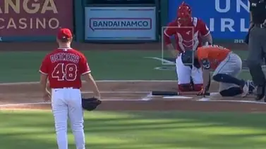 MLB: Reacciones del pelotazo a José Altuve MLB: Reacciones del pelotazo a José Altuve