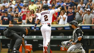 MLB: Los números de Luis Arráez en la primera mitad de la temporada