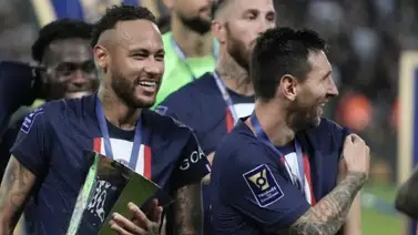 Neymar tras ganar la Supercopa con el PSG: "La gente habla de Messi sin saber" Neymar tras ganar la Supercopa con el PSG: "La gente habla de Messi sin saber"