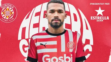 El Girona confirma la llegada de Yangel Herrera El Girona confirma la llegada de Yangel Herrera