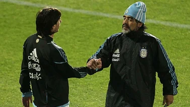 ¿Maradona y Messi juntos?. Te lo tenemos (+video)