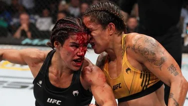 UFC: la venezolana Julianna Peña muestra sus heridas tras la pelea contra Amanda Nunes