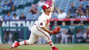MLB :José Suárez tiene una semana fenomenal sobre la lomita (+video)