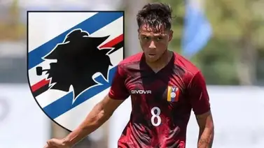 Sampdoria presenta el fichaje de Telasco Segovia Sampdoria presenta el fichaje de Telasco Segovia