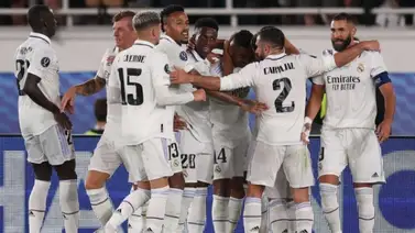 Real Madrid se alza con su quinto título de Supercopa de Europa Real Madrid se alza con su quinto título de Supercopa de Europa