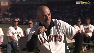 Marco Scutaro homenajeado por los Gigantes de San Francisco (+VIDEO)