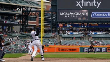 MLB: Harold Castro saca su poder ante Medias Blancas con este batazo (+VIDEO)
