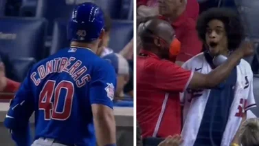 MLB: Expulsan a aficionados que agreden a Willson Contreras