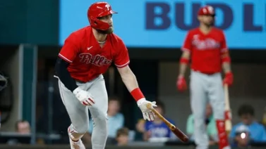MLB: Bryce Harper da buenas sensaciones para su regreso a las Grandes Ligas (+Video)