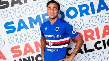 OFICIAL: Telasco Segovia llega a Italia y ya viste los colores de la Sampdoria (+Foto) OFICIAL: Telasco Segovia llega a Italia y ya viste los colores de la Sampdoria (+Foto)