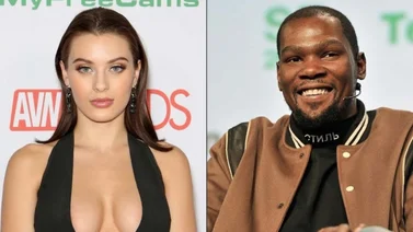 ¿El hijo de la actriz Lana Rhodes es de Kevin Durant?