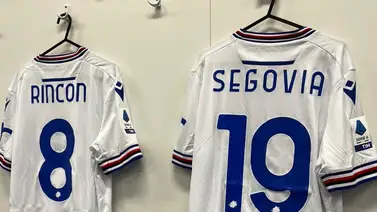 La Sampdoria presume de Tomás Rincón y Telasco Segovia La Sampdoria presume de Tomás Rincón y Telasco Segovia