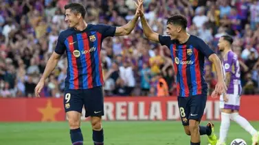 Robert Lewandowski: implacable ante el Valladolid Robert Lewandowski: implacable ante el Valladolid