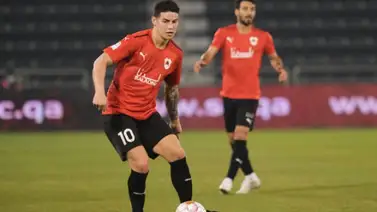 James Rodríguez: "Aquí estoy yo si quieren que le ponga los pases a Cavani" James Rodríguez: "Aquí estoy yo si quieren que le ponga los pases a Cavani"