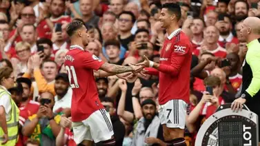 Cristiano Ronaldo vuelve a sonreír en Old Trafford Cristiano Ronaldo vuelve a sonreír en Old Trafford