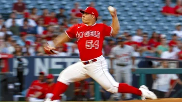 MLB: José Suarez lanza siete innings en blanco (+video)
