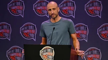 NBA: Entre lágrimas y honores Manu Ginóbili es exaltado al Salón de la Fama