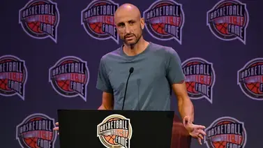 NBA: Entre lágrimas y honores Manu Ginóbili es exaltado al Salón de la Fama NBA: Entre lágrimas y honores Manu Ginóbili es exaltado al Salón de la Fama