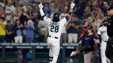 MLB: Eugenio Suárez demuestra su poder y le da el triunfo a Seattle sobre Atlanta  (+VIDEO)