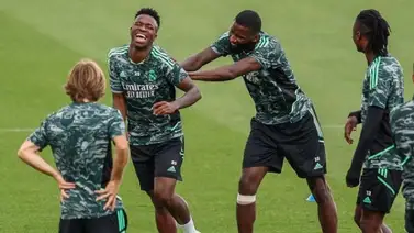 Antonio Rüdiger elogia el talento de Vinicius Jr. Antonio Rüdiger elogia el talento de Vinicius Jr.
