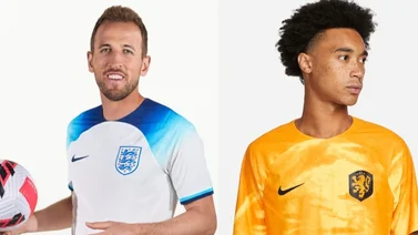 Qatar 2022: Inglaterra y Países Bajos lucen sus diseños para el Mundial (+Fotos)
