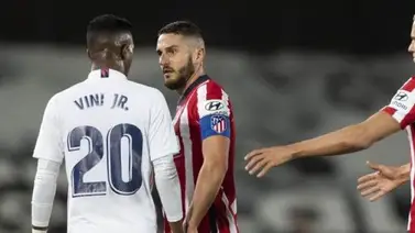 Koke avisa a Vinicus Jr: "Habrá lío seguro" Koke avisa a Vinicus Jr: "Habrá lío seguro"