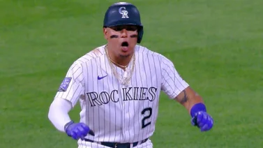 MLB: Yonathan Daza cierra con fuerza su mejor año en la Gran Carpa