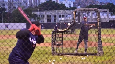 Selección de la Liga Mayor de Beisbol comenzó los entrenamientos para el torneo en Nicaragua
