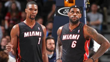 NBA: Chris Bosh apoya a LeBron James en el debate del GOAT