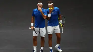 Roger Federer y Rafael Nadal jugarán juntos por última vez Roger Federer y Rafael Nadal jugarán juntos por última vez