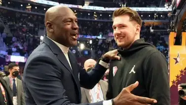 NBA: La sensación de Luka Doncic el día que conoció a Michael Jordan NBA: La sensación de Luka Doncic el día que conoció a Michael Jordan