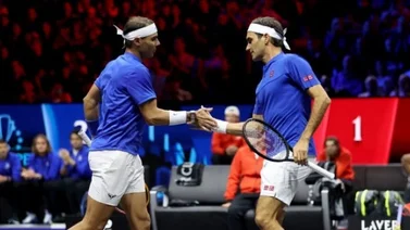 Roger Federer pone fin a su carrera acompañado de Rafael Nadal (+Video)