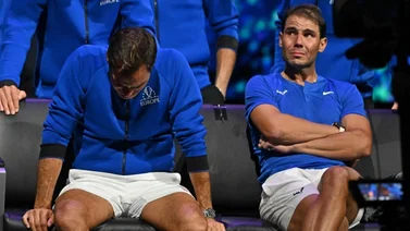 La imagen del año: las lágrimas de Nadal y Federer tras su retiro (+VIDEO)