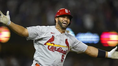 Así se veía Albert Pujols en sus años mozos en el liceo (+FOTO)