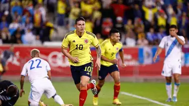 James se reencuentra con el gol en la goleada de Colombia James se reencuentra con el gol en la goleada de Colombia