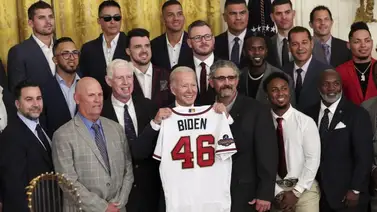MLB: Bravos es recibido con los brazos abiertos en la Casa Blanca (+FOTO) MLB: Bravos es recibido con los brazos abiertos en la Casa Blanca (+FOTO)