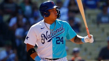 MLB: Vea el soberbio cuadrangular que le conectó Francisco Álvarez a Jacob DeGrom (+Video)