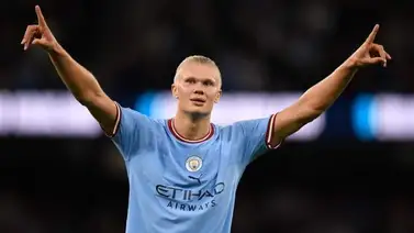 Haaland pide la Bota de Oro "por adelantado" tras una nueva exhibición (cifras goleadoras) Haaland pide la Bota de Oro "por adelantado" tras una nueva exhibición (cifras goleadoras)