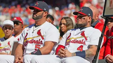 MLB: Emotivo homenaje de San Luis para Pujols y Yadier Molina (+Videos) MLB: Emotivo homenaje de San Luis para Pujols y Yadier Molina (+Videos)