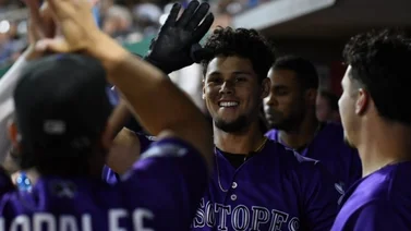 Ezequiel Tovar abre el pizarrón contra los Dodgers con su primer bambinazo en las Grandes Ligas (+VIDEO)